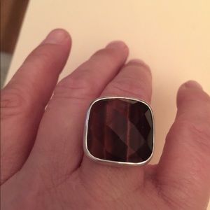 Charles Albert Red Tiger Eye Ring